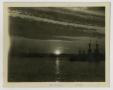 Thumbnail image of item number 1 in: '[Photograph of San Pedro Harbor Sunset]'.