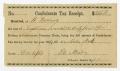 Text: [Henry Maxwell Confederate Tax Receipt, 1864]