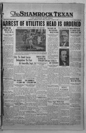 Primary view of object titled 'The Shamrock Texan (Shamrock, Tex.), Vol. 32, No. 85, Ed. 1 Thursday, August 15, 1935'.