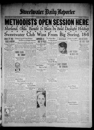 Primary view of object titled 'Sweetwater Daily Reporter (Sweetwater, Tex.), Vol. 10, No. 243, Ed. 1 Wednesday, November 12, 1930'.