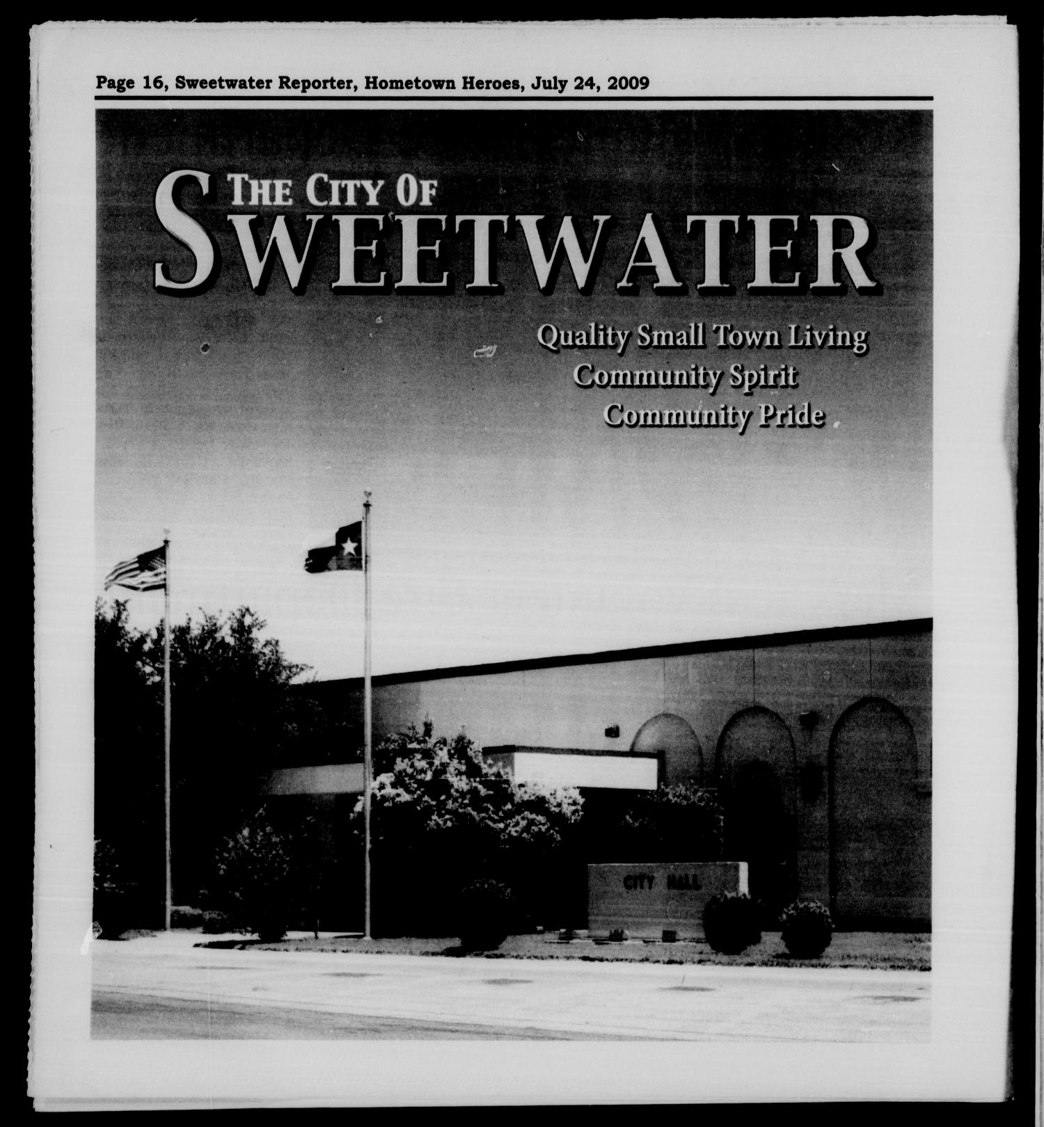 Sweetwater Reporter (Sweetwater, Tex.), Vol. 111, No. 212, Ed. 1 Friday, July 24, 2009
                                                
                                                    [Sequence #]: 28 of 28
                                                
