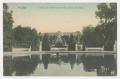 Postcard: [Postcard of Blick auf Sanssouci von der grossen Fontaine/Palace "Fre…