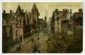Primary view of [Postcard of the Law Courts and Fleet Street in London]