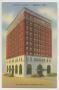 Primary view of [Postcard of Hotel Lamar]