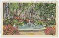 Postcard: [Postcard of Fountain in Bellingrath Gardens]