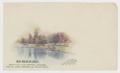 Primary view of [Postcard of the Iron Mountain Route, Government Lake]