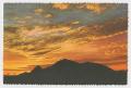Primary view of [Postcard of Sunset Behind Camelback Mountain]