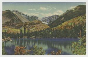 Primary view of object titled '[Postcard of Bear Lake]'.