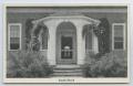 Postcard: [Postcard of South Porch of Gunston Hall]