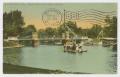 Thumbnail image of item number 1 in: '[Postcard of Bridge and Pond in Public Garden in Boston]'.