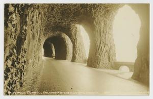 Primary view of object titled '[Postcard of Mitchell Tunnel]'.