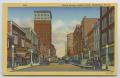 Postcard: [Postcard of Fourth Avenue in Downtown Huntington Painting]