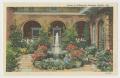 Postcard: [Postcard of Fountain in Courtyard of Bellingrath Gardens]