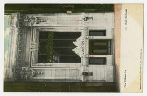 Primary view of object titled '[Postcard of Stock Exchange in New Orleans]'.