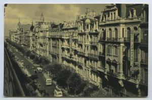 Primary view of object titled '[Postcard of May Avenue]'.