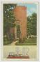 Postcard: [Postcard of Jamestown Church Tower and Communion Service]
