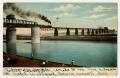 Primary view of [Postcard of the Panhandle Bridge]