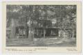 Postcard: [Postcard of Summer Cottage of Mrs. Elizabeth Echols]