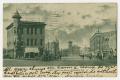 Thumbnail image of item number 1 in: '[Postcard of State Line Avenue in Texarkana, Arkansas]'.
