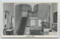 Postcard: [Postcard of the Entrance Hall of Gunston Hall]