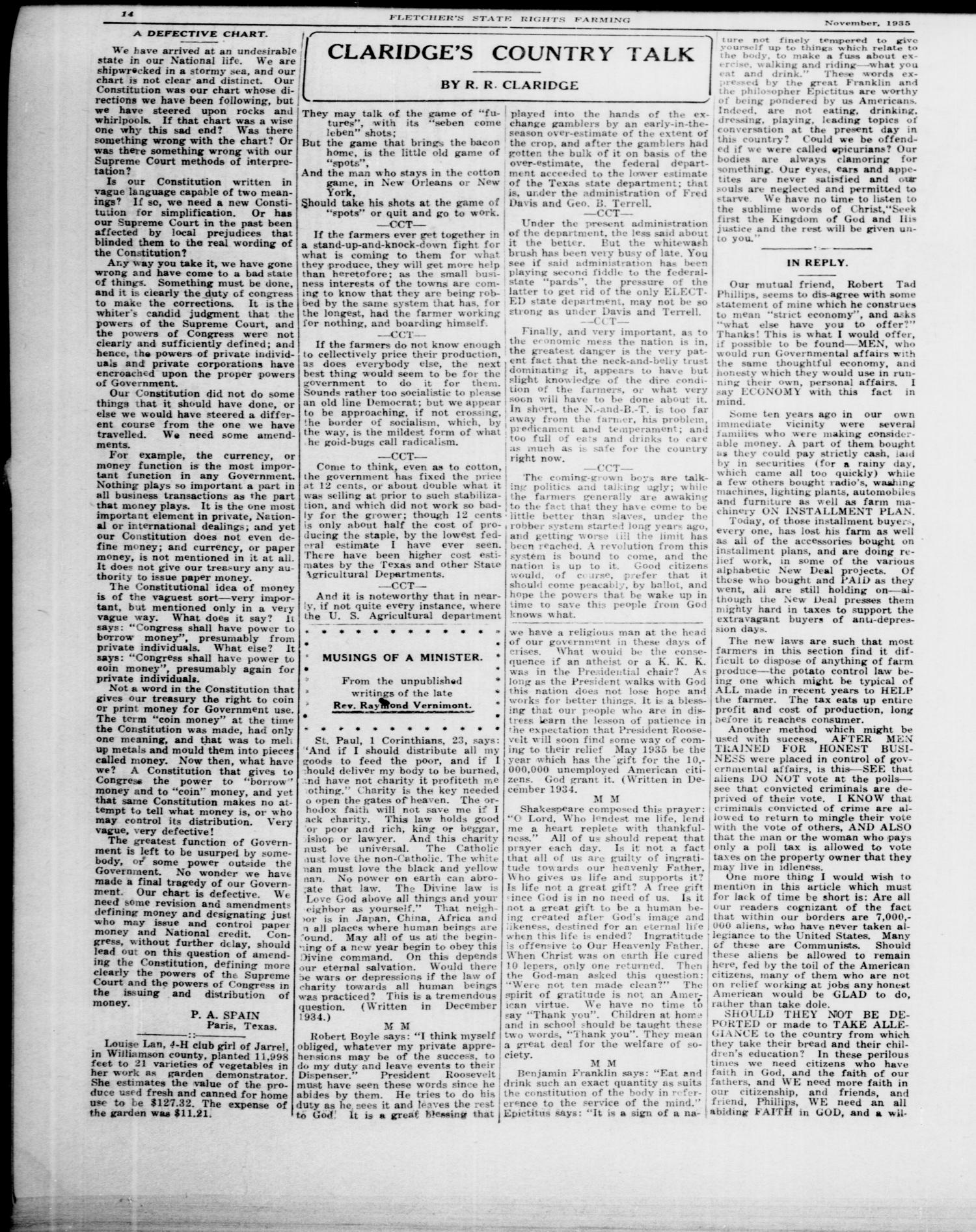 The Hondo Anvil Herald. (Hondo, Tex.), Vol. 50, No. 21, Ed. 1 Friday, December 6, 1935
                                                
                                                    [Sequence #]: 8 of 9
                                                
