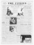 Thumbnail image of item number 1 in: 'The Citizen (Houston, Tex.), Vol. 1, No. 25, Ed. 1 Tuesday, December 23, 1947'.