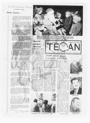 Primary view of object titled 'The Bellaire & Southwestern Texan (Bellaire, Tex.), Vol. 21, No. 37, Ed. 1 Wednesday, December 25, 1974'.