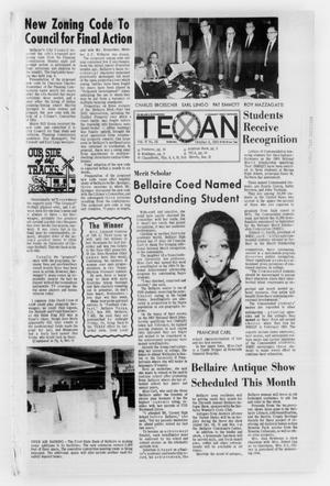 Primary view of object titled 'The Bellaire & Southwestern Texan (Bellaire, Tex.), No. 28, Ed. 1 Wednesday, October 8, 1969'.