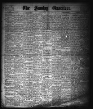 Primary view of The Sunday Gazetteer. (Denison, Tex.), Vol. 1, No. 51, Ed. 1 Sunday, April 13, 1884