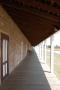 Photograph: Fort Concho, long covered porch of Cavalry Barracks 1