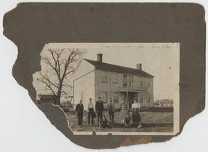 Primary view of object titled '[Photograph of Family and Home]'.
