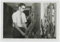Photograph: [Photograph of Dr. Ben Pilcher with Cacti]