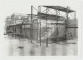 Photograph: [Photograph of Building the Walls of Mabee Dining Hall]