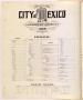 Thumbnail image of item number 1 in: 'Mexico City 1905 Index'.
