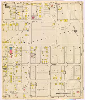 Primary view of object titled 'Austin 1921 Sheet 91 (Additional Sheet)'.