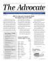 Journal/Magazine/Newsletter: The Advocate, Volume 6, Issue 6, November-December 2001