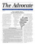 Journal/Magazine/Newsletter: The Advocate, Volume 6, Issue 5, September-October 2001