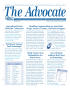 Journal/Magazine/Newsletter: The Advocate, Volume 15, Issue 4, October-December 2010