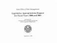 Primary view of Texas State Office of Risk Management Requests for Legislative Appropriations: Fiscal Years 2000 and 2001