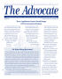 Journal/Magazine/Newsletter: The Advocate, Volume 8, Issue 3, July-September 2003