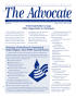 Journal/Magazine/Newsletter: The Advocate, Volume 8, Issue 2, April-June 2003