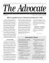 Journal/Magazine/Newsletter: The Advocate, Volume 7, Issue 4, October-December 2002