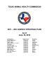 Text: Texas Animal Health Commission Strategic Plan: Fiscal Years 2011-2015