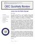 Journal/Magazine/Newsletter: OIEC Quarterly Review, Number 7, July-September 2007