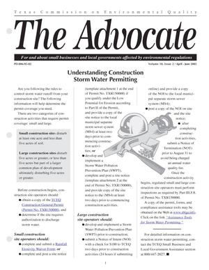 Primary view of object titled 'The Advocate, Volume 10, Issue 2, April-June 2005'.