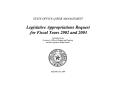 Book: Texas State Office of Risk Management Requests for Legislative Approp…