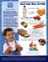 Pamphlet: Recommended Modifications to the Child Meal Pattern