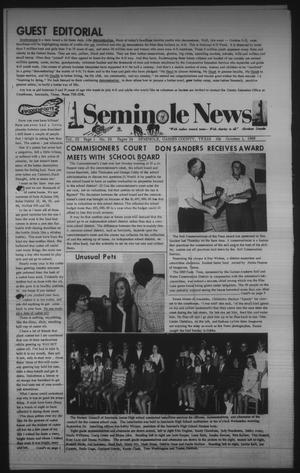 Primary view of object titled 'Seminole News (Seminole, Tex.), Vol. 3, No. 26, Ed. 1 Wednesday, October 1, 1969'.