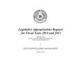 Book: Texas State Office of Risk Management Requests for Legislative Approp…
