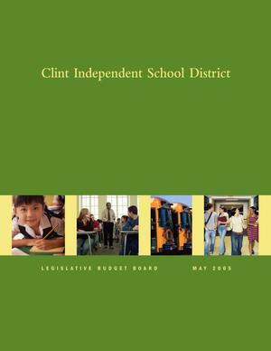 Primary view of object titled 'Clint Independent School District, May 2005'.